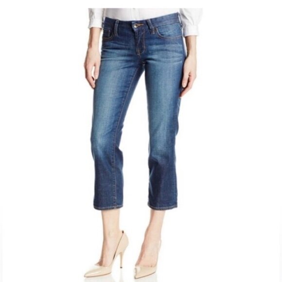 Lucky Brand Summer Sweet N Low Crop Jeans Size 6/28 Women's - Picture 1 of 13